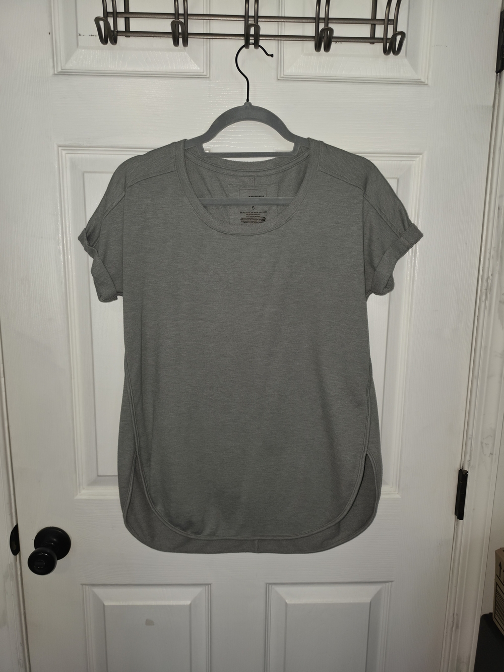 Sonoma Sage Green Short-Sleeve Tunic Tee